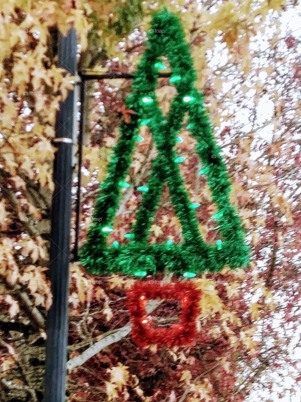 light pole decoration