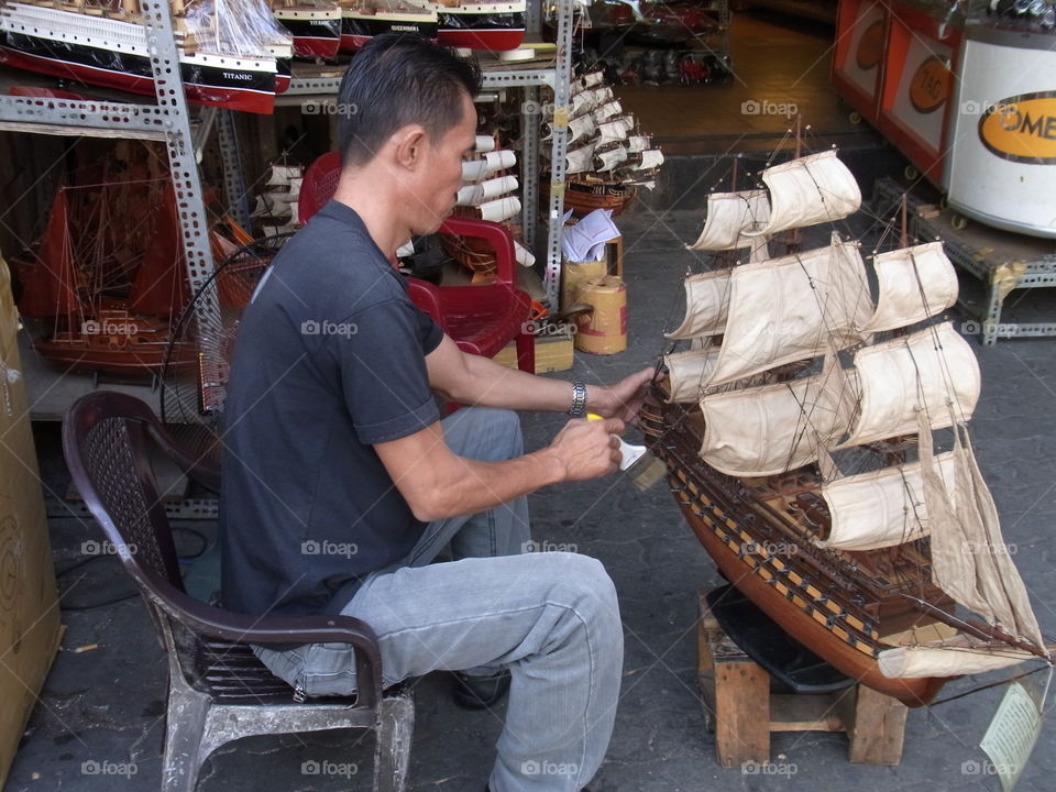 Craftman in Saigon
