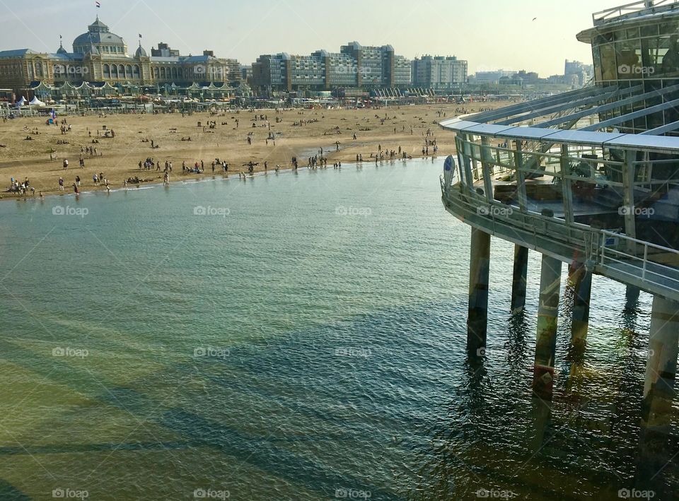 Sunny Day at The Beach The Hague 