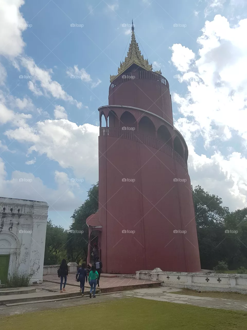 take a walk in the palace