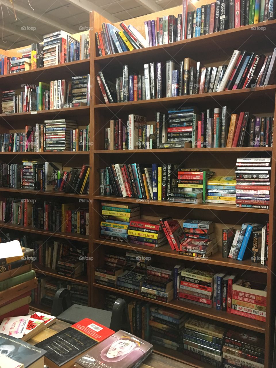 Books books and more books