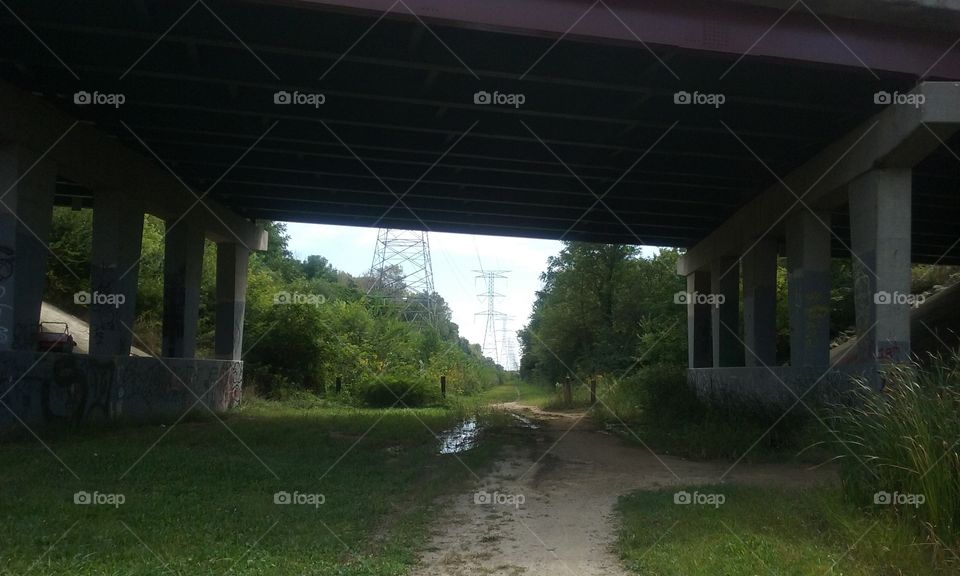 Prairie path underway.