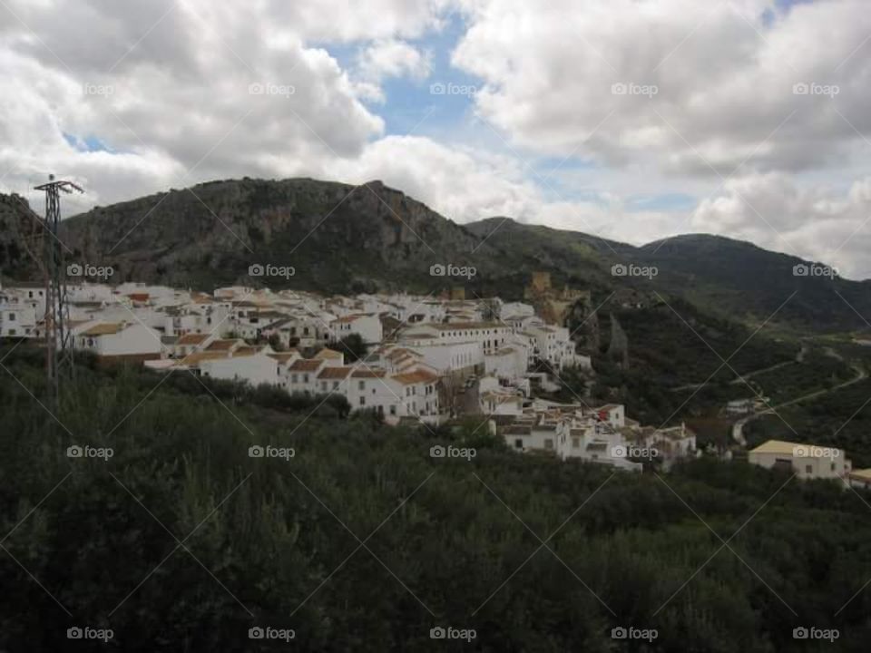 Pueblo Blanco. This photo of the village of Zuheros in southern Spain on a bicycle trip through that region