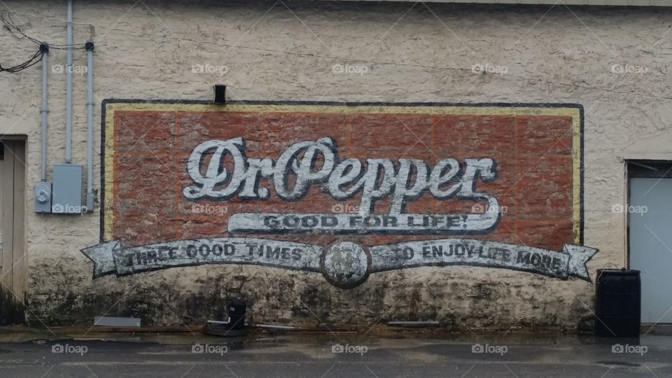 Old Dr. Pepper  Sign