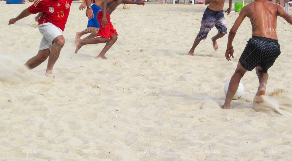 Sand soccer