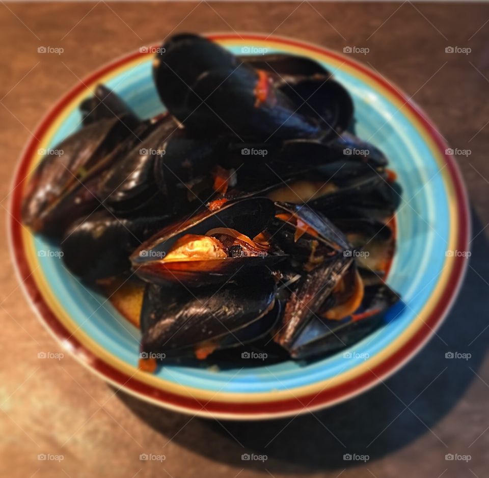A traditional italian recipe made with fresh mussels called “Impepata di Cozze”, perfect for an hot summer! 