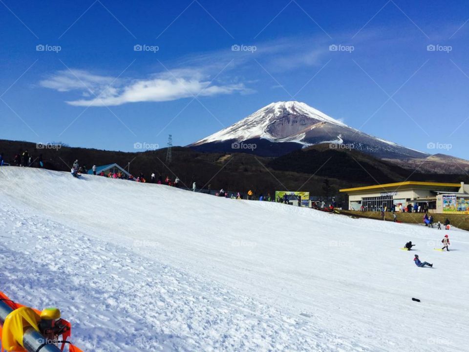 amazing view of mountain