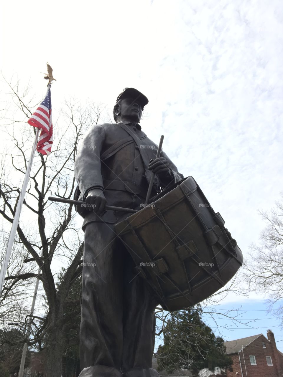 Gettysburg Drummer Statue