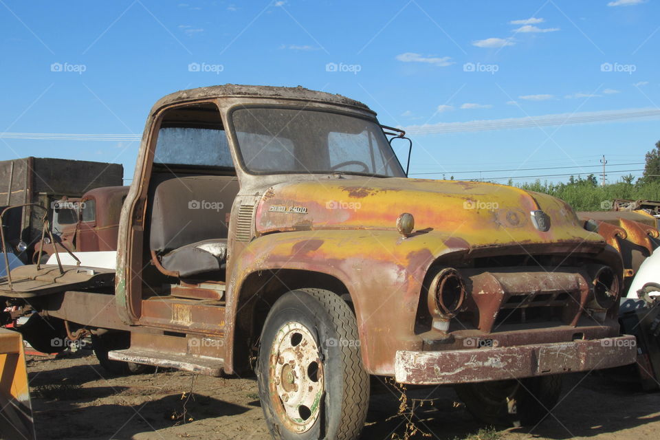 Old Ford truck