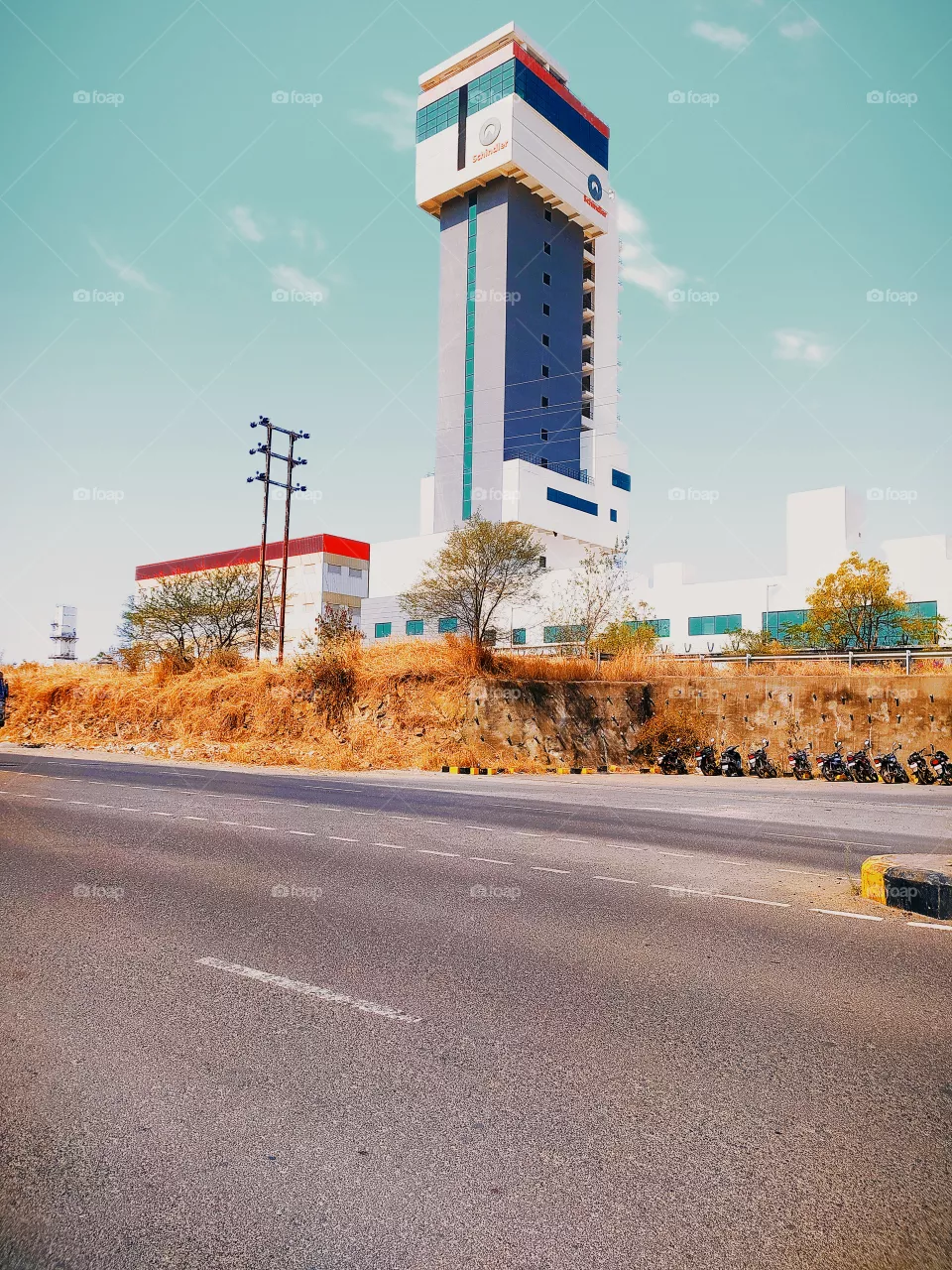 Chakan MIDC Schindler Company industrial area campus view