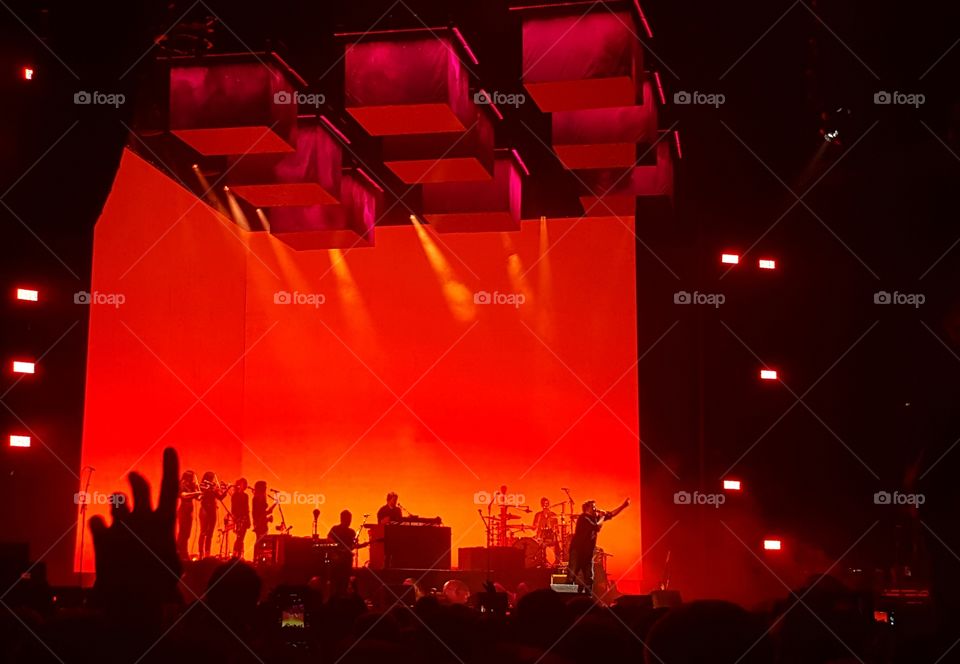 Elbow perform at the 3 Arena in Dublin, Ireland on 24 February 2018