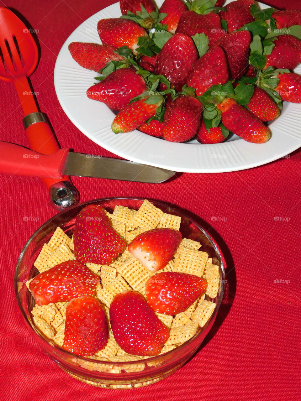 Strawberry Red! The Red Story! Red is color of passion. It's the color that is always seen on heart decorations on Valentine's Day! Red is astonishing, exhilarating, and fills your world through feelings and emotions!