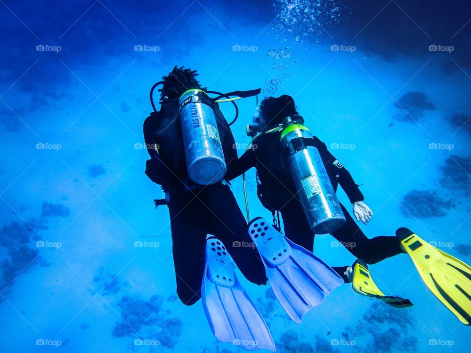 Underwater sport 