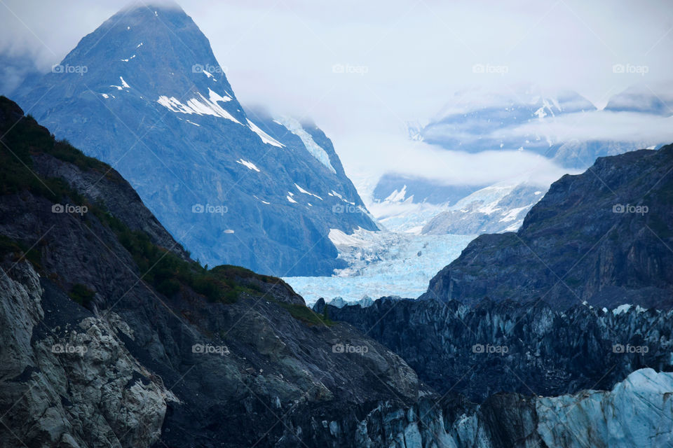 Snow, Mountain, Ice, Glacier, Landscape