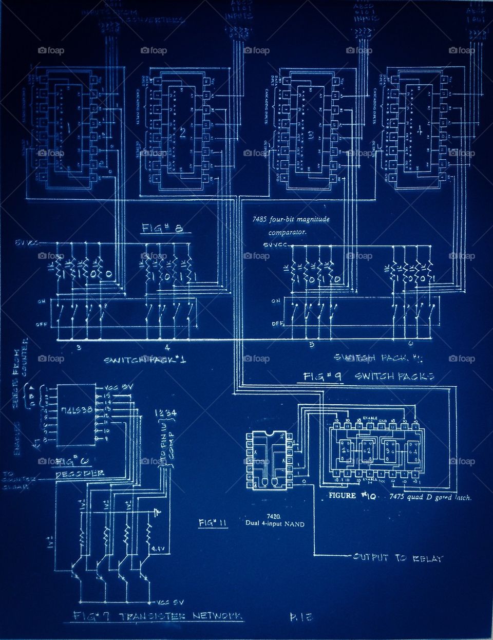 Circuit board blueprint