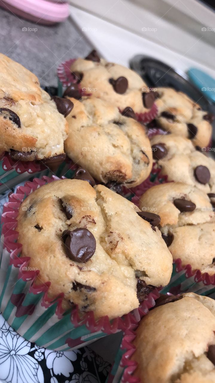 Chocolate Chip Muffins for the win