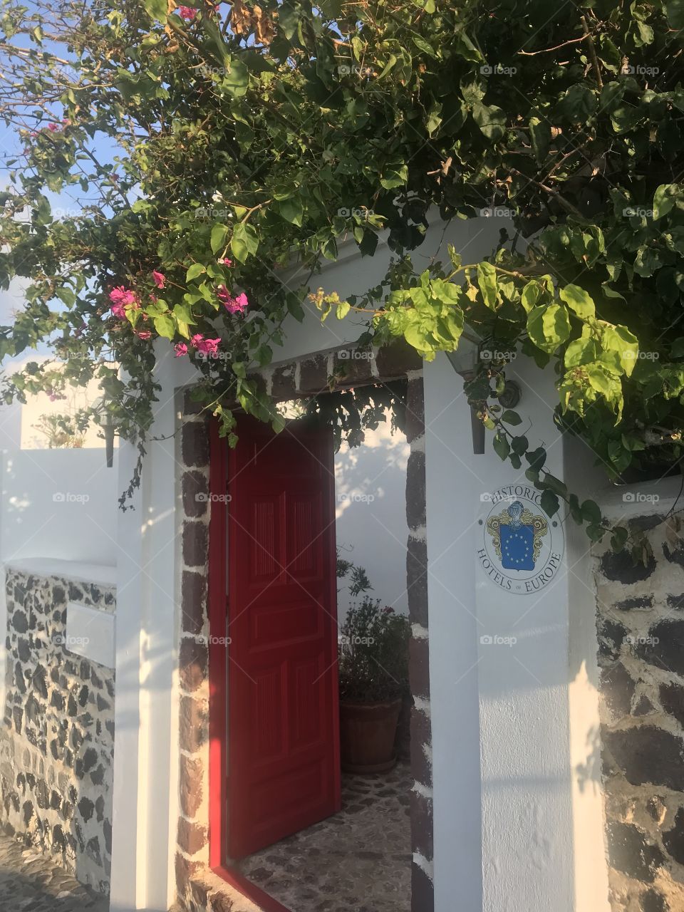 Meet me at a Mykonos doorway