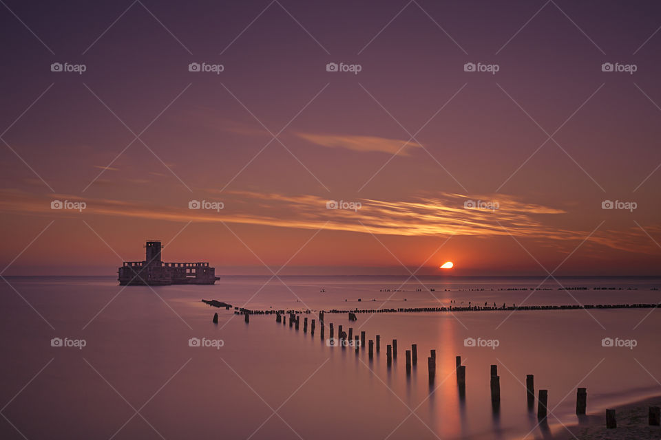 Sunrise in Gdynia 