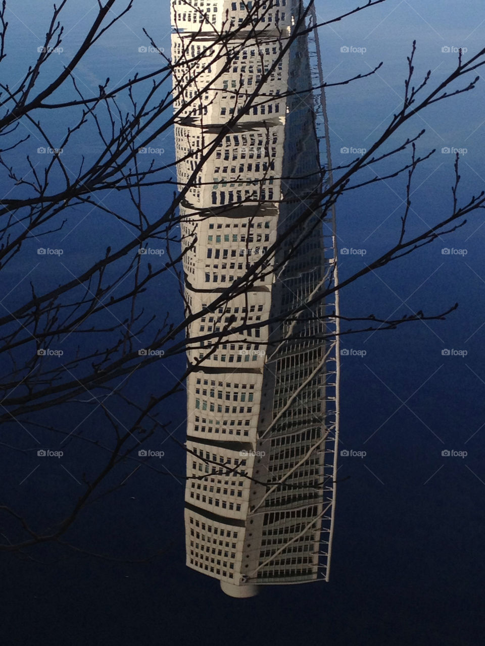 Turning Torso upside down