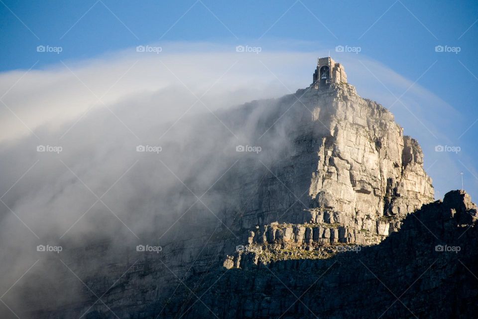 Gondola At Table Mountain South Africa