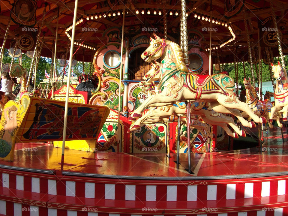 Carousel horse