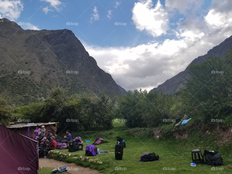 on the Inca Trail, Peru