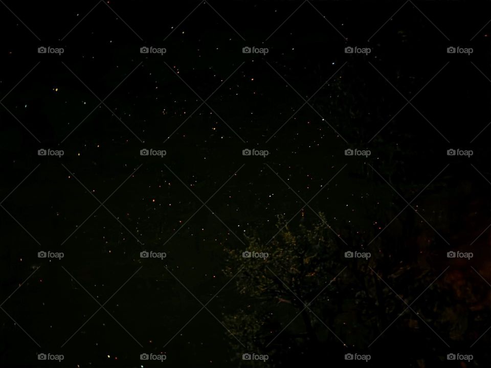 A serenity of night sky