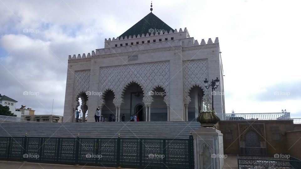 Mausoleo - tower Hasán - Rabat