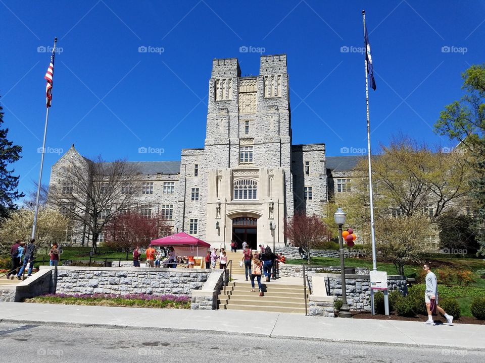 Burruss Hall, Virginia Tech