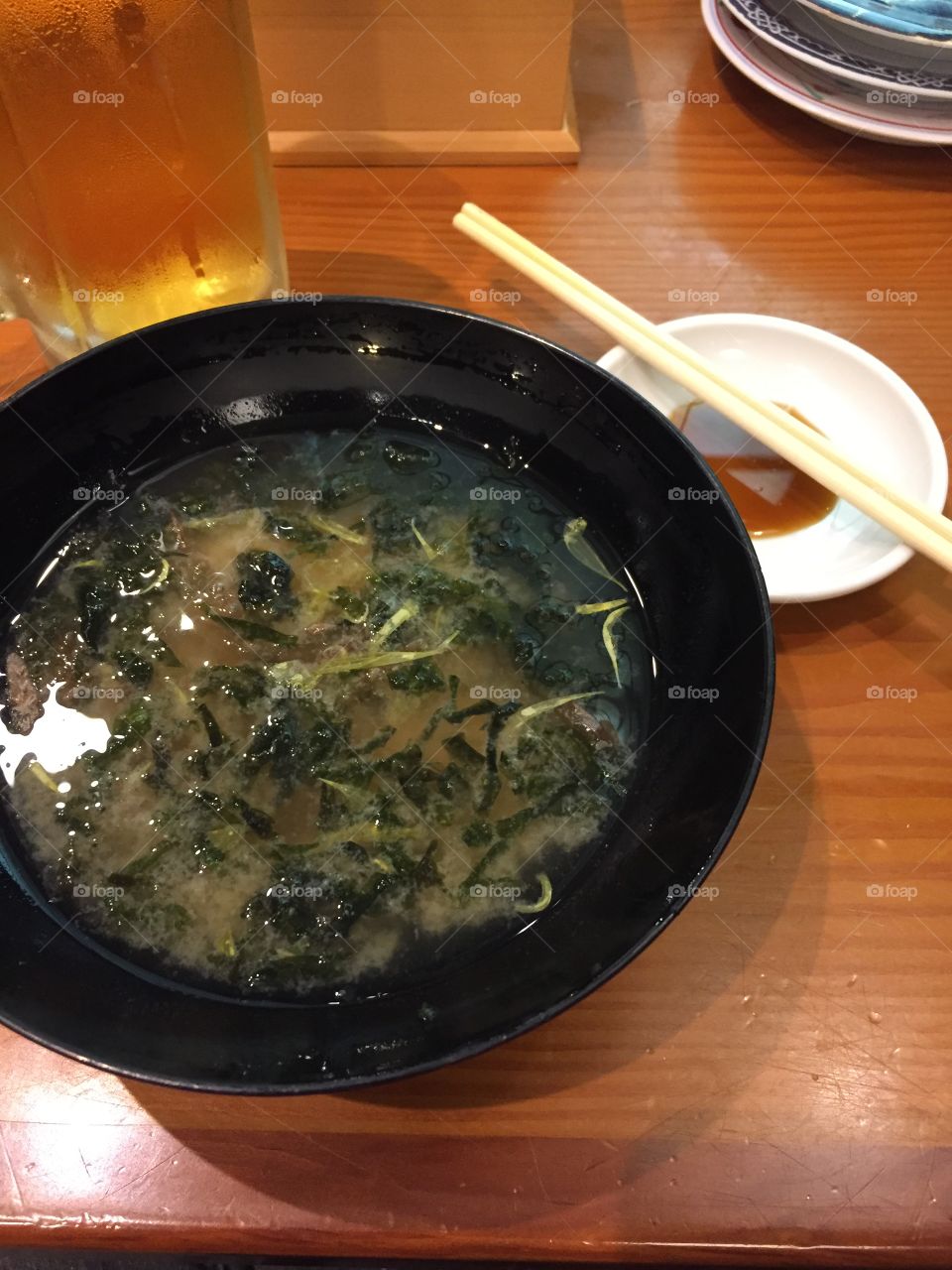 Warm Miso soup