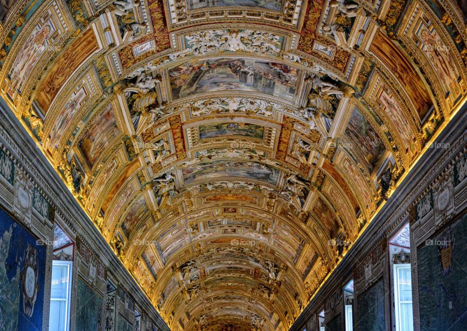 treasure on the ceiling