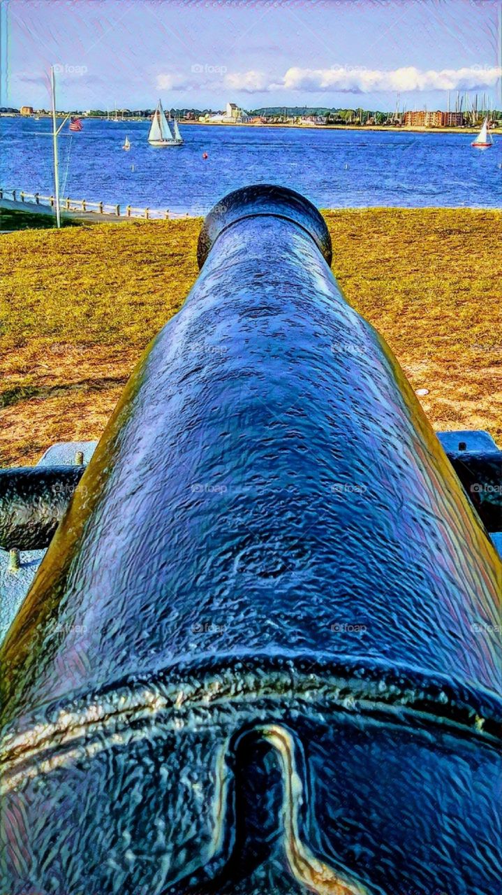 cannon fort Adams