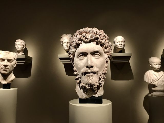 Ancient face