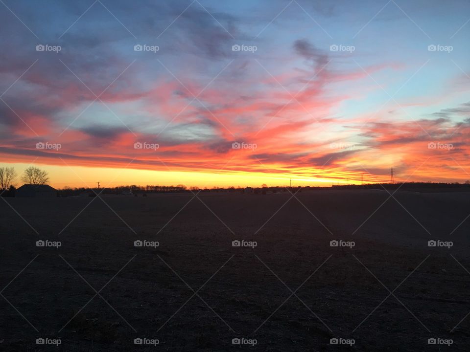 Sunset, Landscape, Evening, Dawn, Dusk