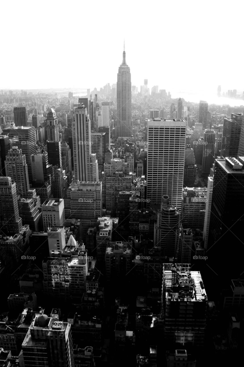 NYC. View on Empire