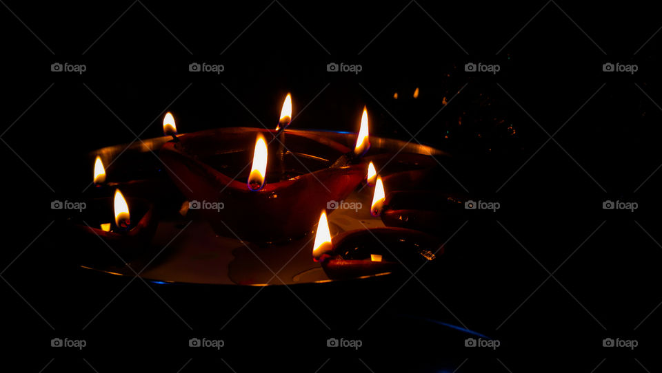 diwali diyas