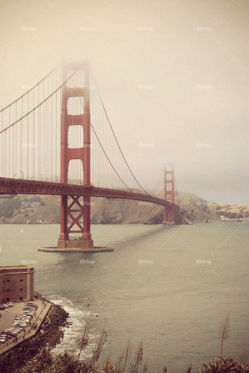 Foggy Golden Gate