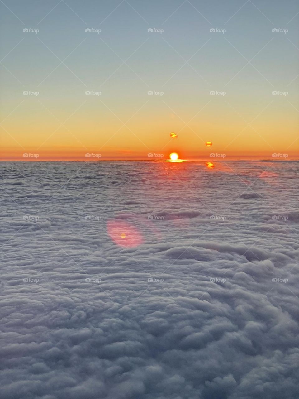 Above the clouds