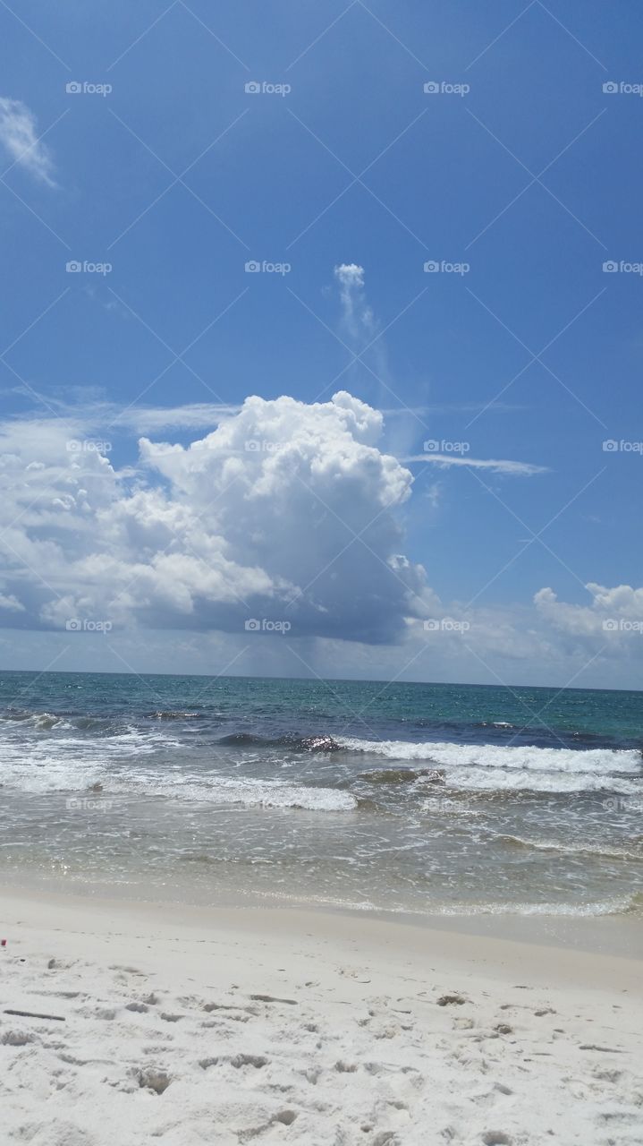 Gorgeous Ocean Cloud. Pensacola Beach