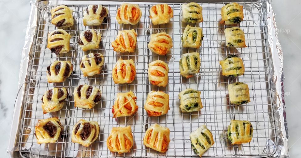 baking home in the stove