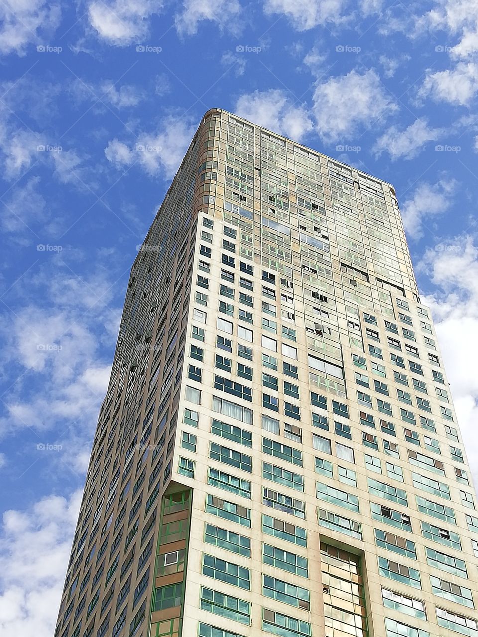 A huge high building