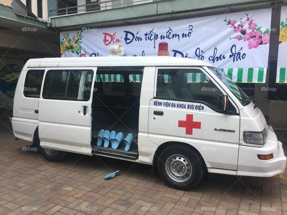 Vietnamese ambulance