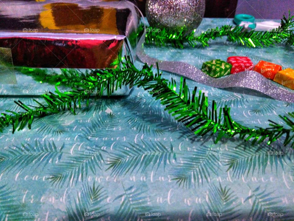 Packing Christmas Presents