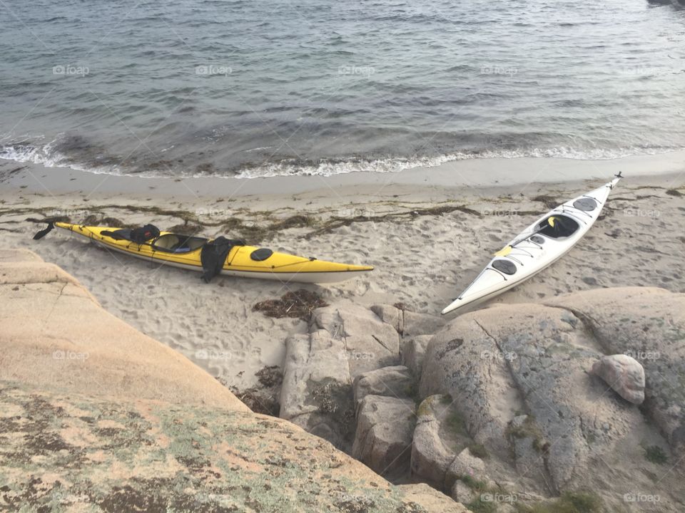 Sea kayaks