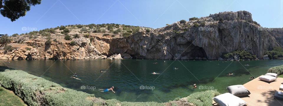 Vouliagmeni Lake Athens, Greece 