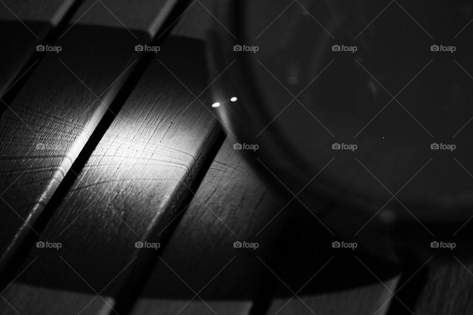 prisum of light shining through a glass ball