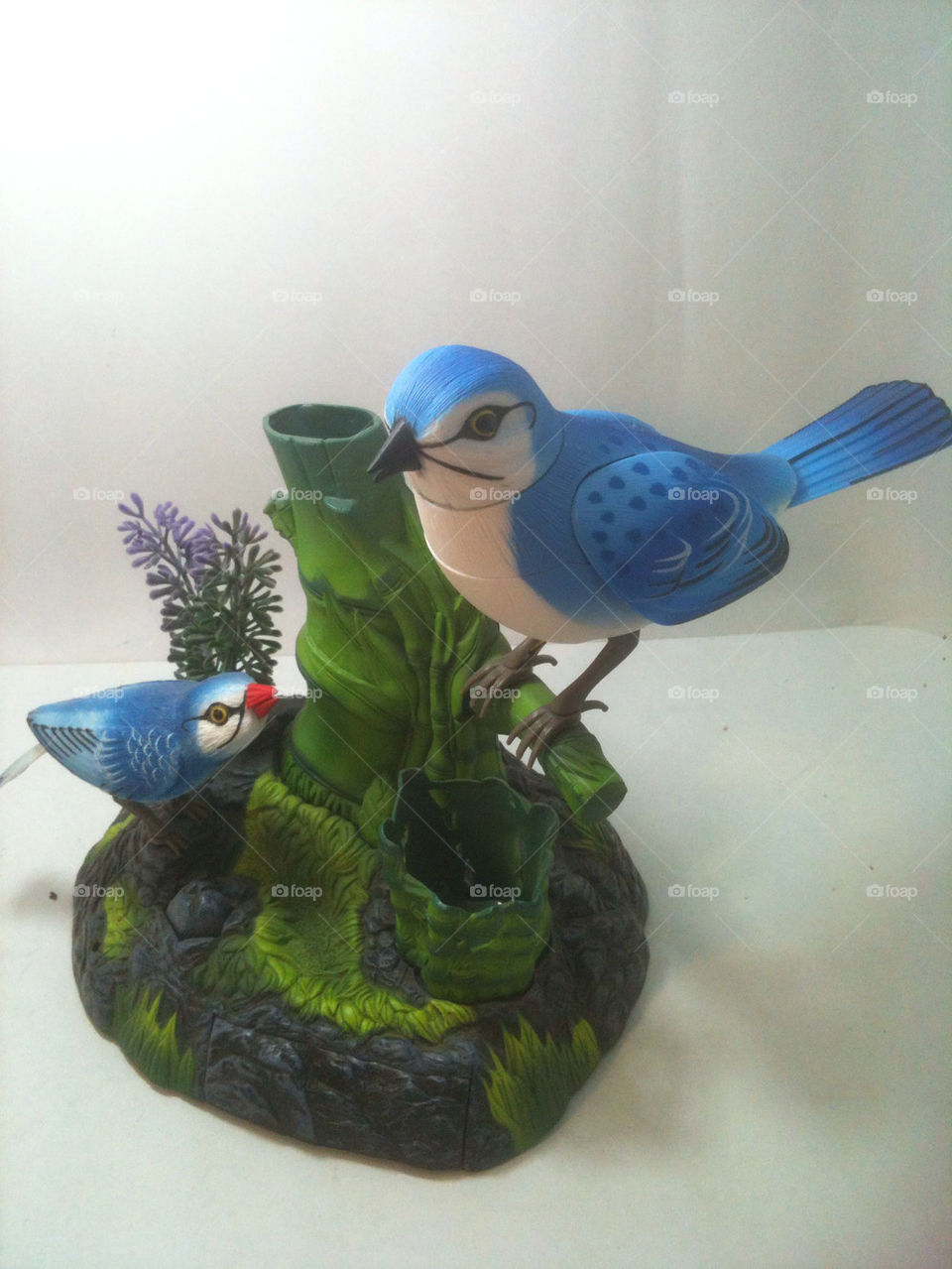 Bird Toy Blue