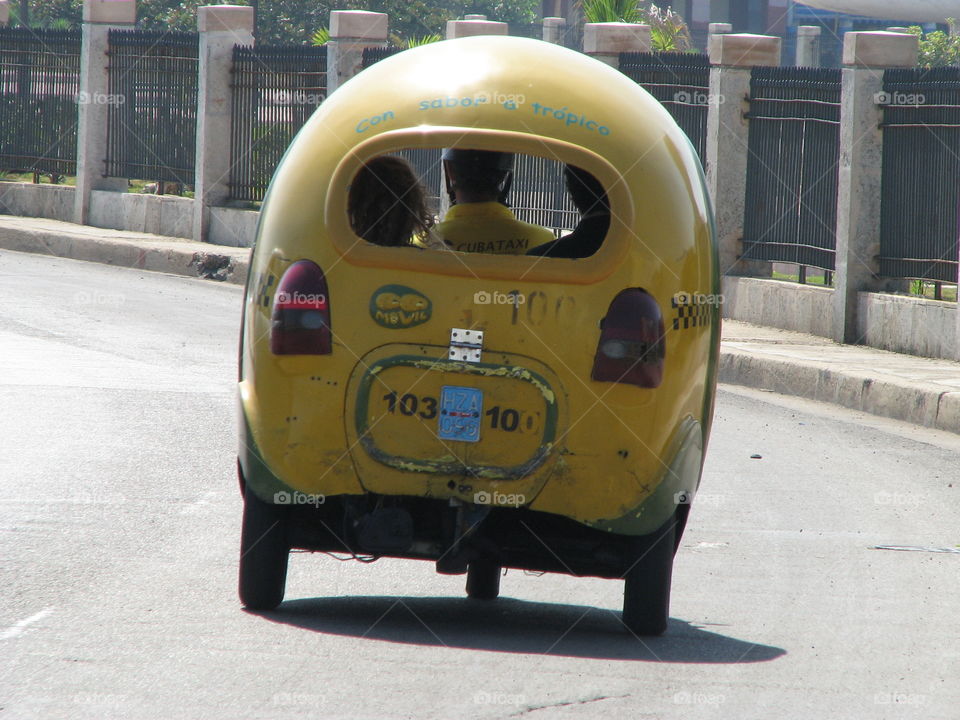 Taxi in Havana, Cuba