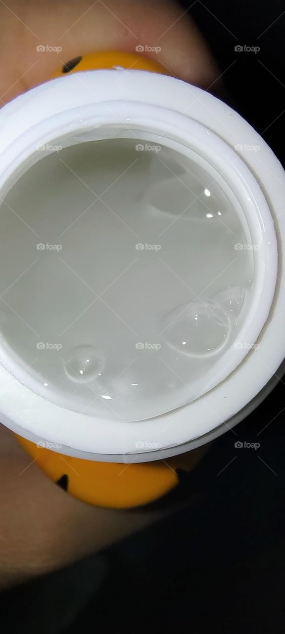 inside the Salon LINE shampoo bottle