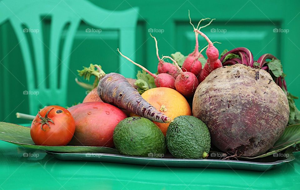 Fresh vegetables 